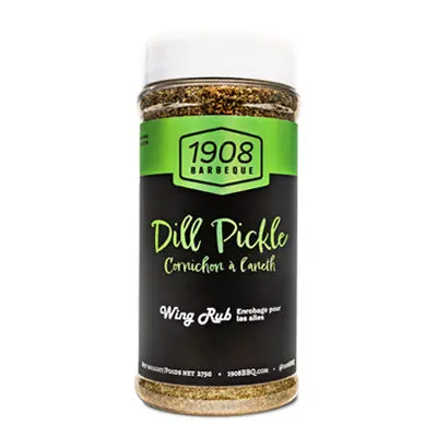 1908 Bbq Dill Pickle Wing Rub (275G) 1