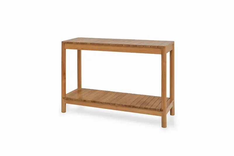 47" Portofino Teak Side Buffet Cabinet 1