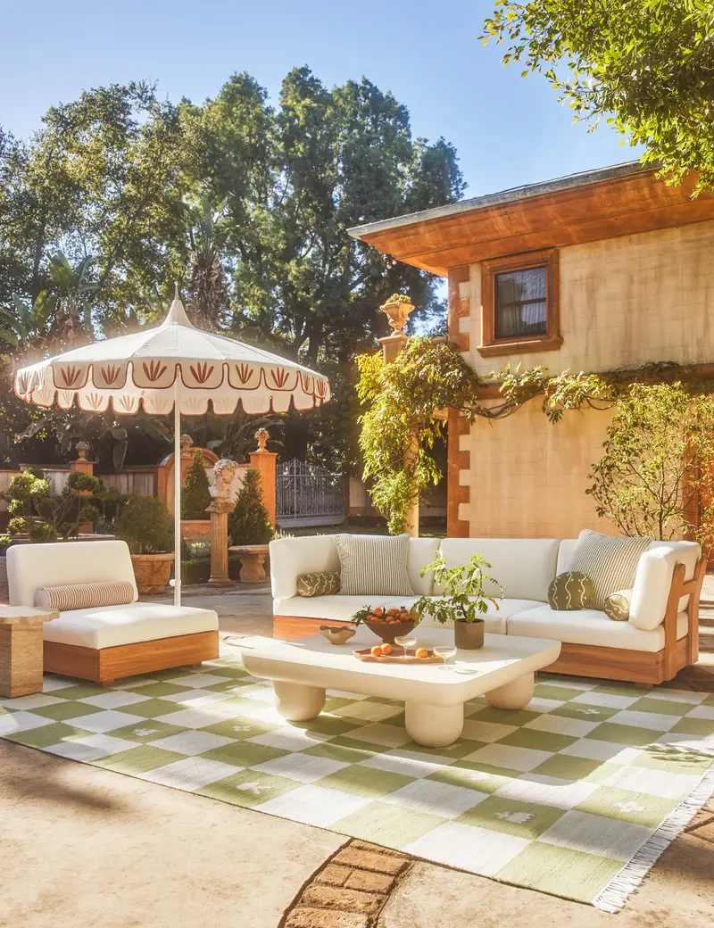 Abbot Outdoor Chaise Sectional Unit – Extendable Lounge Piece 1