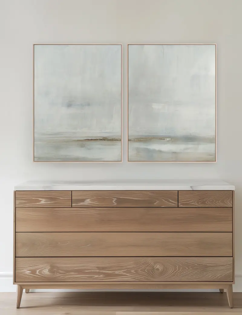 After The Storm Diptych Wall Art – Two-Panel Nature-Inspired Print By Carol Benson-Cobb 1