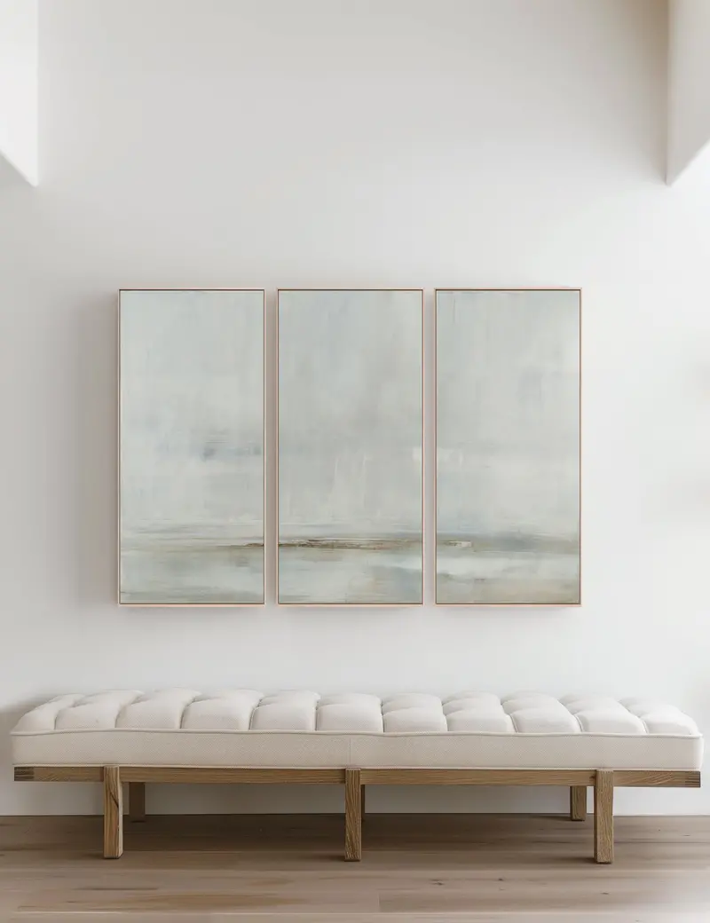 After The Storm Triptych Wall Art – Three-Panel Landscape Print By Carol Benson-Cobb 1