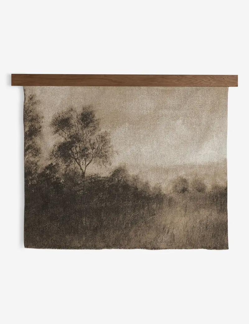 Aileen Fitzgerald 'Hillside Haze' Contemporary Wall Art 1