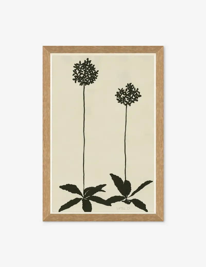 Allium Wallcovering – Susan Hable Organic Pattern Design 1