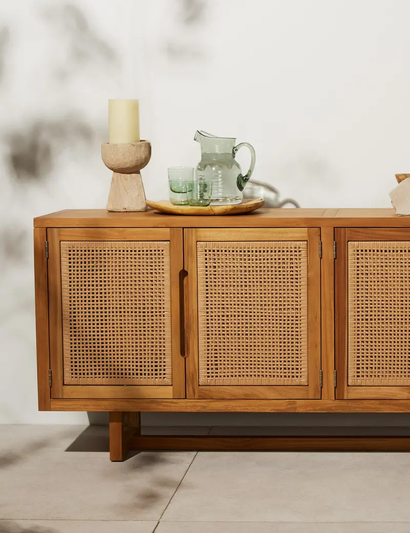 Anson Rustic Indoor/Outdoor Storage Sideboard 1