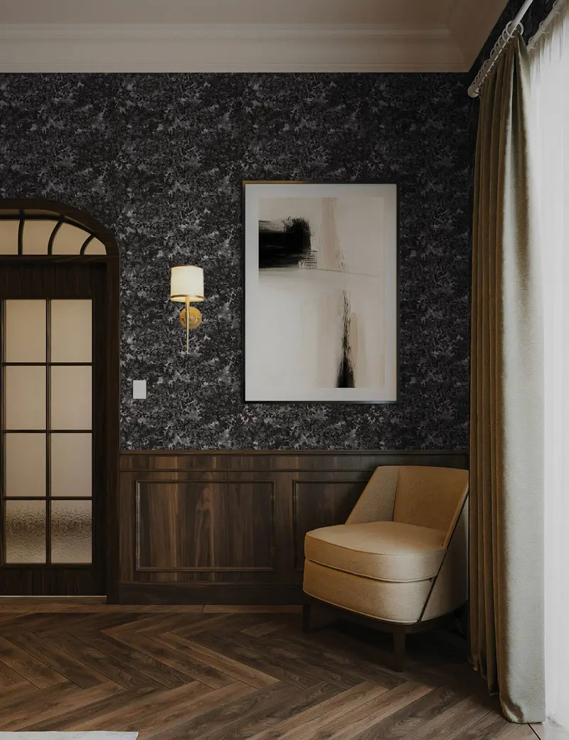 Antique Arras Removable Wallpaper – Jeremiah Brent Historical Pattern Collection 1