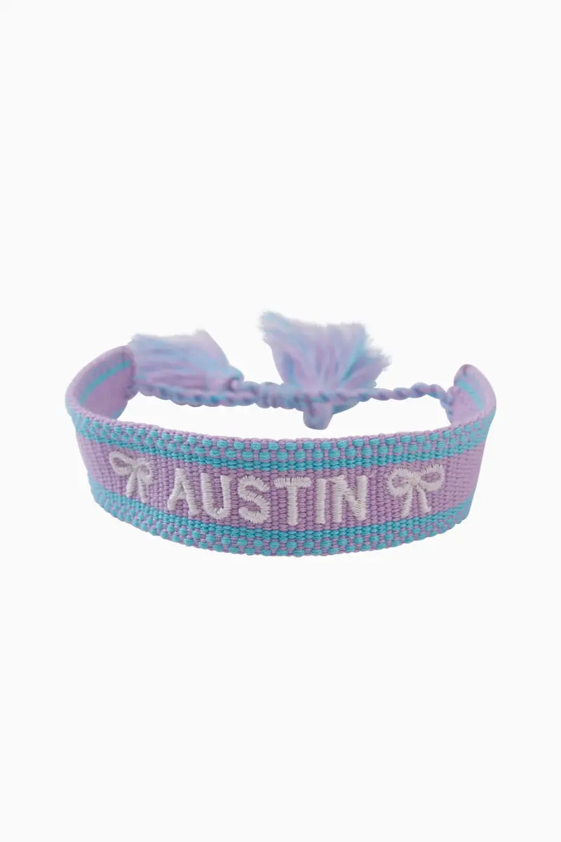 Austin-Themed Handwoven Bracelet 1