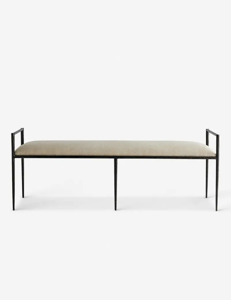 Barbana Upholstered Bench By Arteriors 1