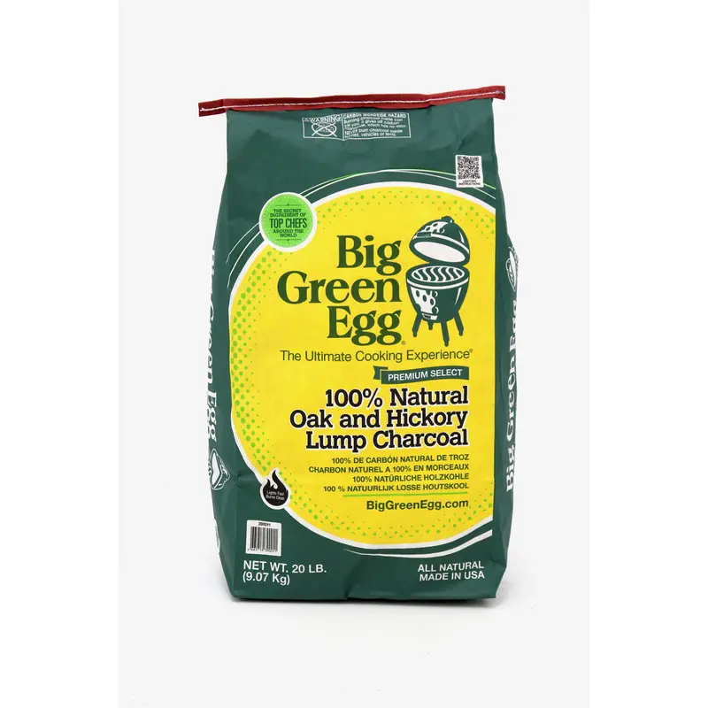 Big Green Egg Premium Organic Lump Charcoal – 20 Lb Bag 1