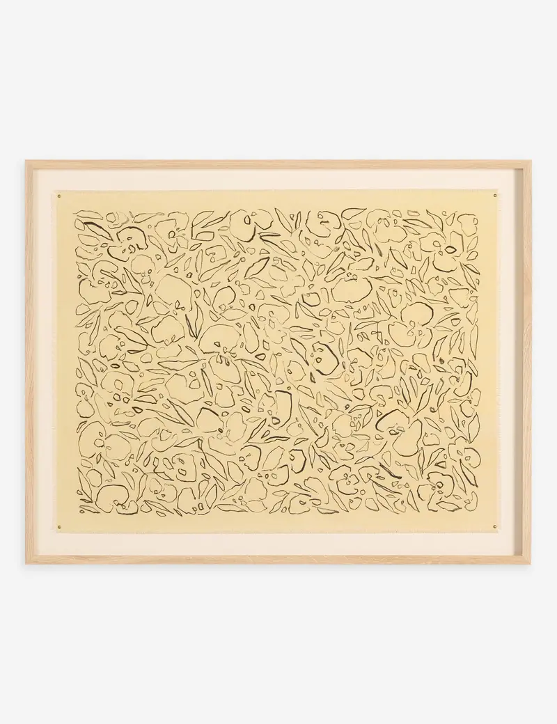 Black-On-Cream Glimmer Artwork By Laurel-Dawn Latshaw 1