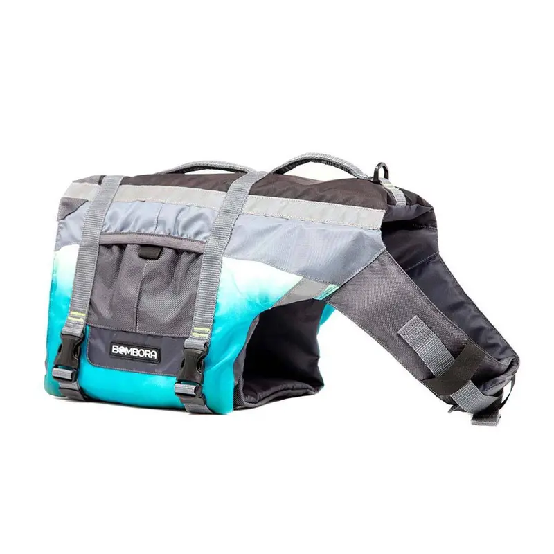 Bombora Small Pet Life Vest For Dogs (12–24 Lbs) – Tidal Blue Design 1