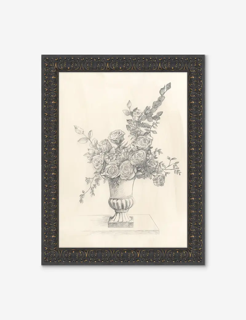 Boutures De Flores I Floral-Inspired Wall Art Print By Sam Nash 1