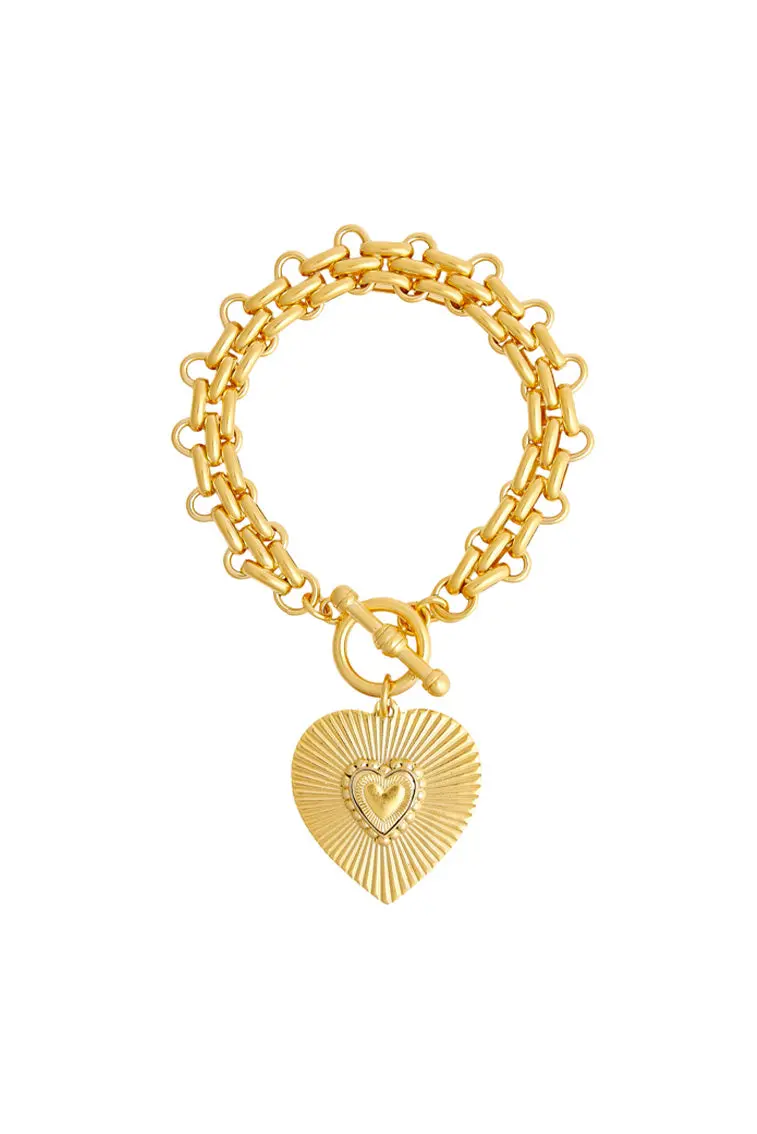 Brinker + Eliza Hart Charm Bracelet Set 1