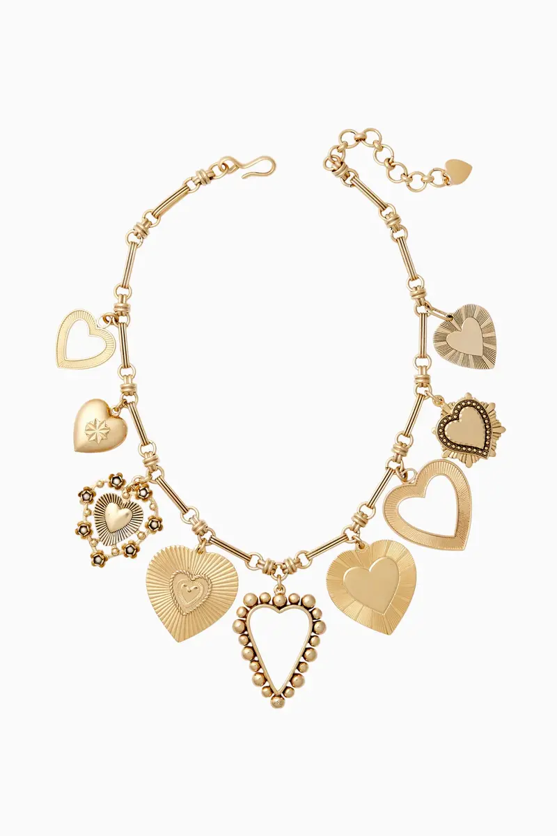 Brinker+Eliza Queen Of Hearts Pendant Necklace 1
