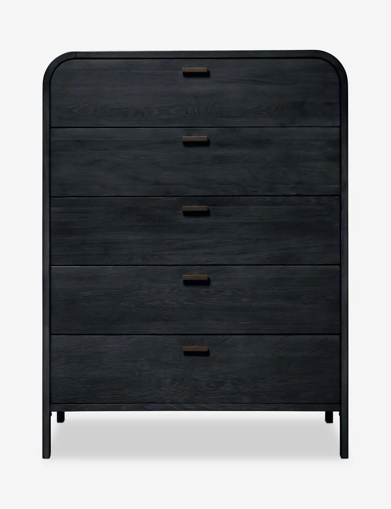 Brooke 5-Drawer Wood Dresser 1