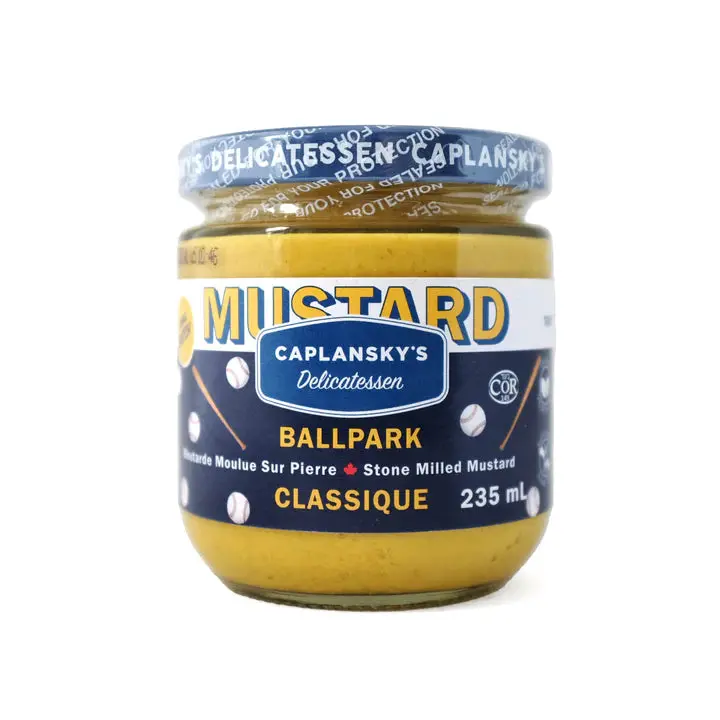 Calpansky’S Ballpark Yellow Mustard – Classic American Hot Dog & Sandwich Mustard 1