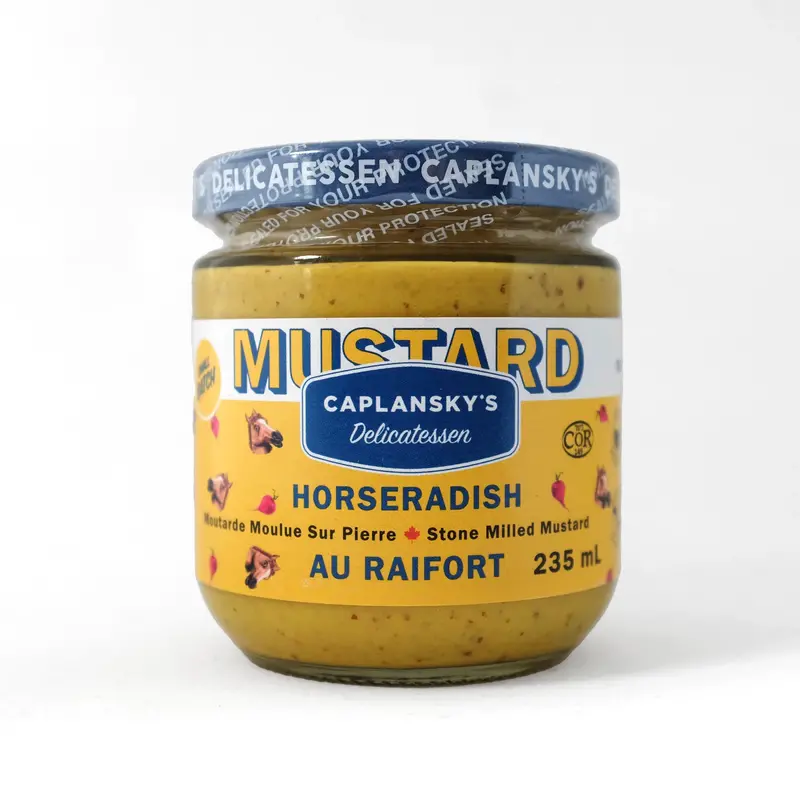 Calpansky’S Horseradish Mustard – Zesty, Creamy Deli-Style Condiment 1