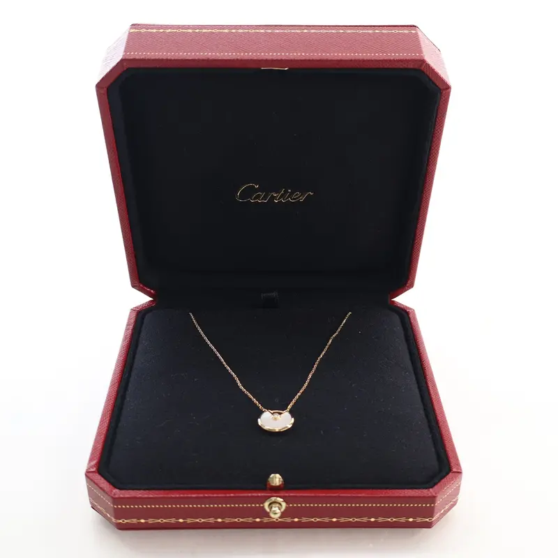 Cartier Amulette De Cartier Pendant Necklace In Mother-Of-Pearl 1