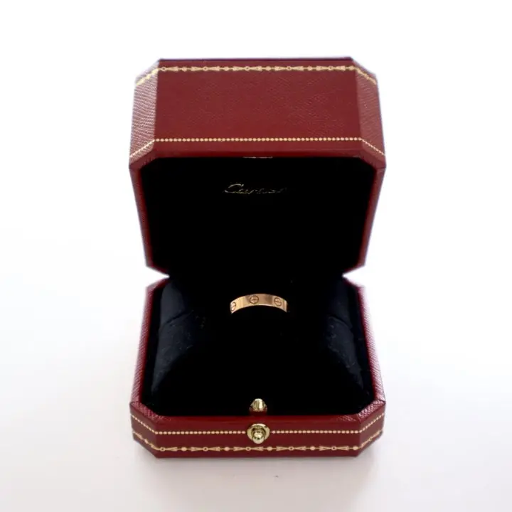 Cartier Diamond Love Ring – Small Model, Size 52 1