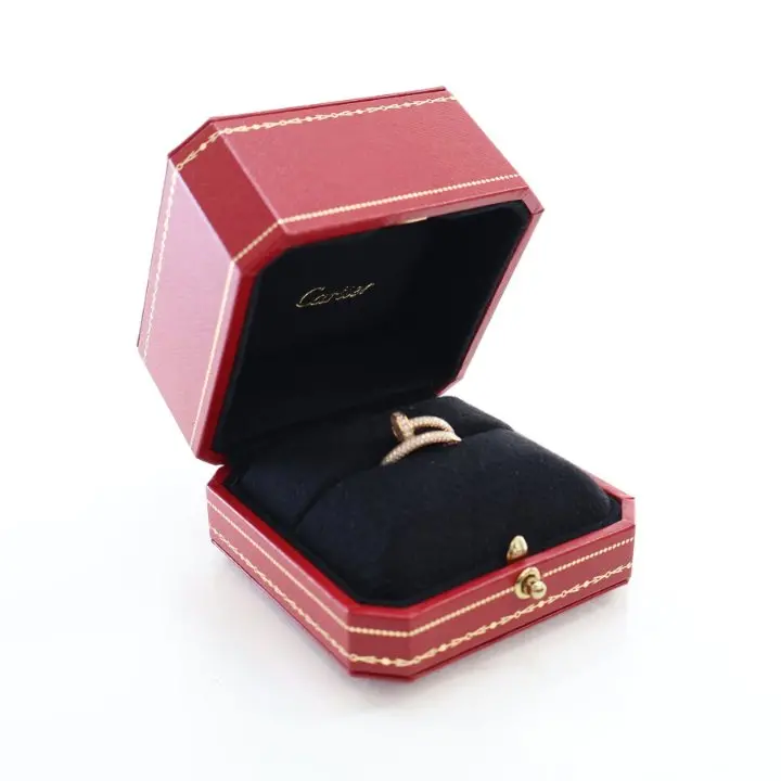 Cartier Juste Un Clou Ring – Fully Paved, Size 49 2