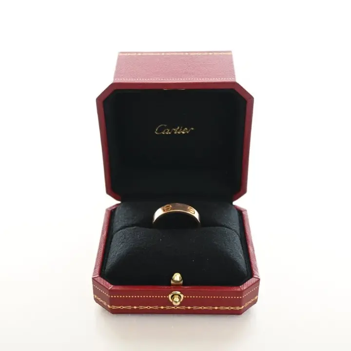 Cartier Love Ring In Yellow Gold – Size 65 1