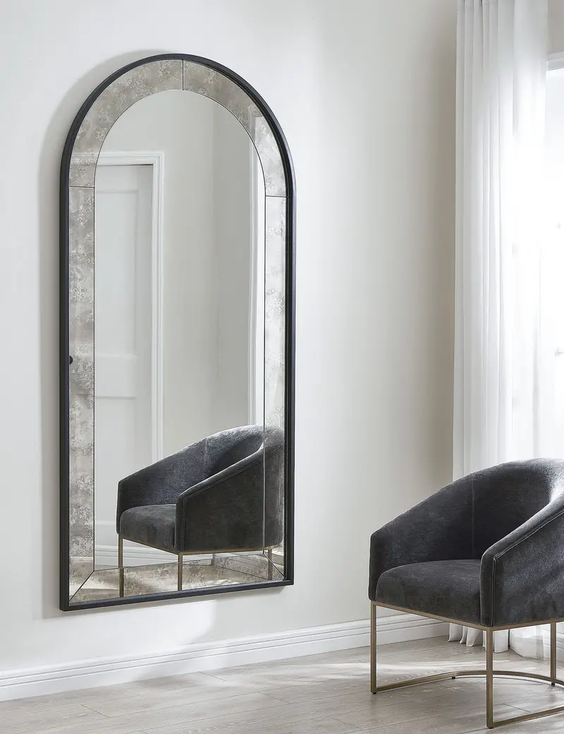 Carwyn Tall Freestanding Mirror With Minimalist Design 1
