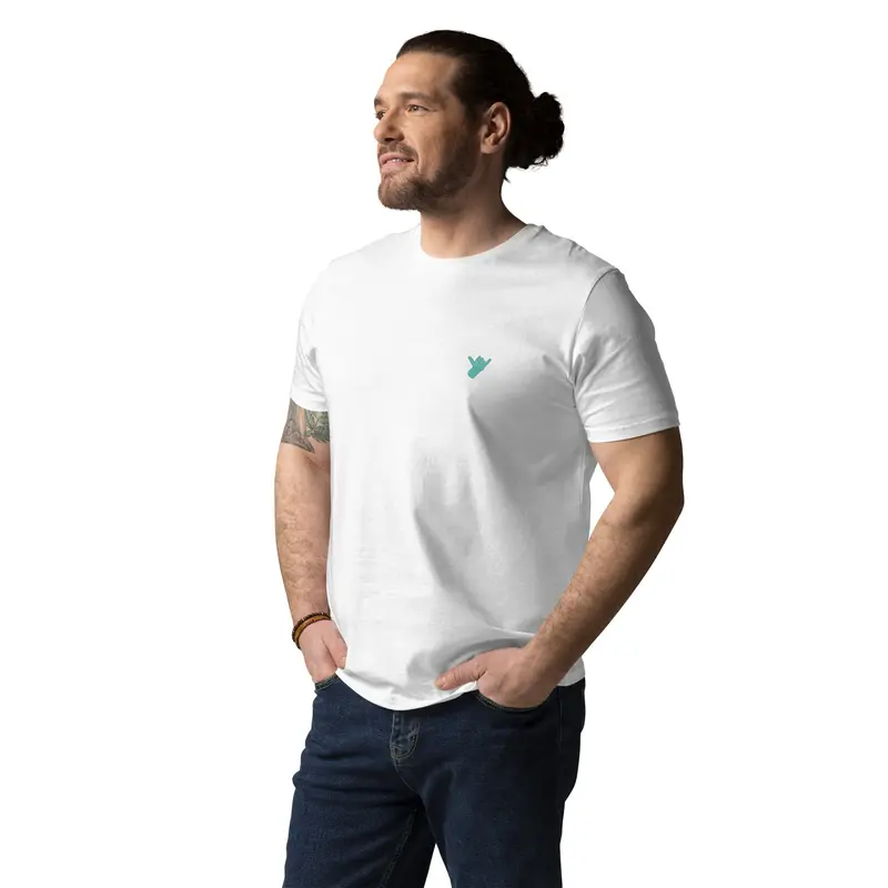 Certified Organic Cotton Unisex Crewneck T-Shirt 1