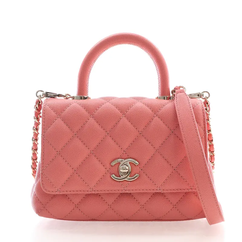 Chanel Coco Handle Flap Bag – Mini Caviar 1