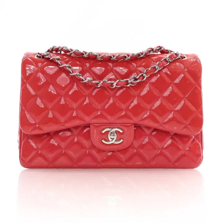 Chanel Jumbo Classic Double Flap Bag In Patent Leather 1