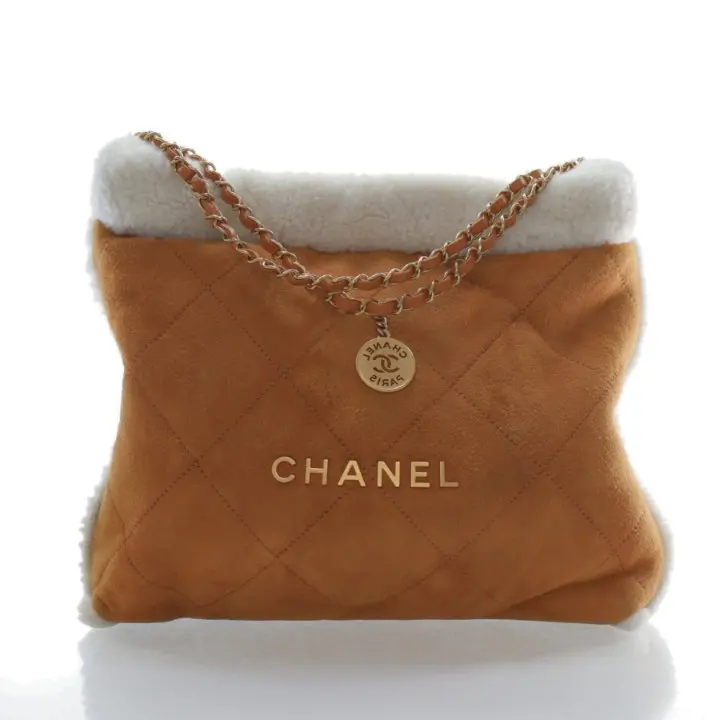 Chanel Large Shearling 22 Hobo Bag 1