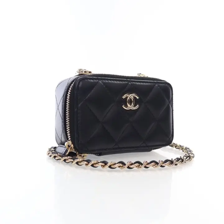 Chanel Mini Cc Cardholder With Detachable Chain Strap 2