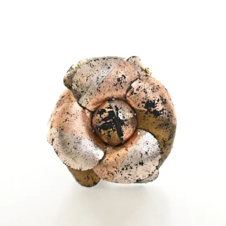 Chanel Signature Camellia Brooch In Polished Metal And Enamel 1