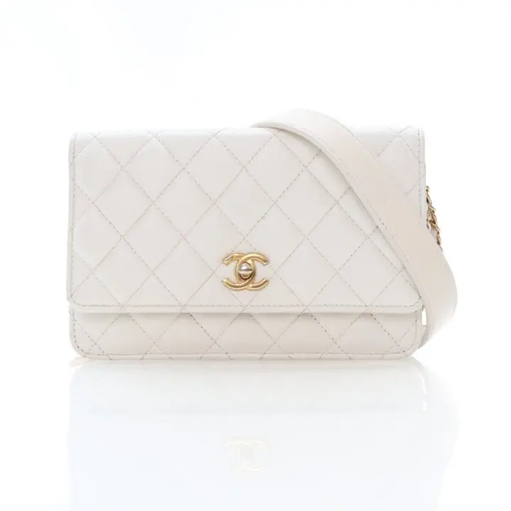 Chanel Twist Your Buttons Wallet On Chain – Caviar Lambskin 1