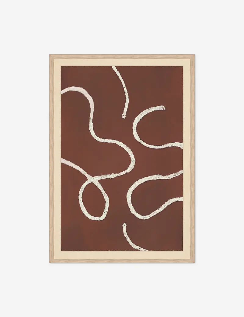 Danielle Davis 'Infinitely Bound I' Foundational Abstract Wall Art Print 1