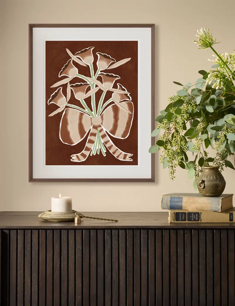 Delicate Bloom No. 6 Art Print By Shatha Al Dafai 1