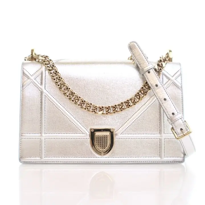 Dior Diorama Flap Bag In Medium Grained Calfskin 1