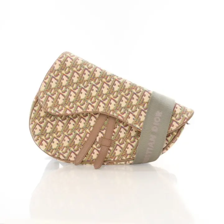 Dior Oblique Jacquard Saddle Bag – Medium 1