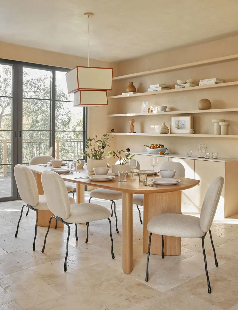 Elle Extendable Solid Wood Dining Table – Eny Lee Parker 1