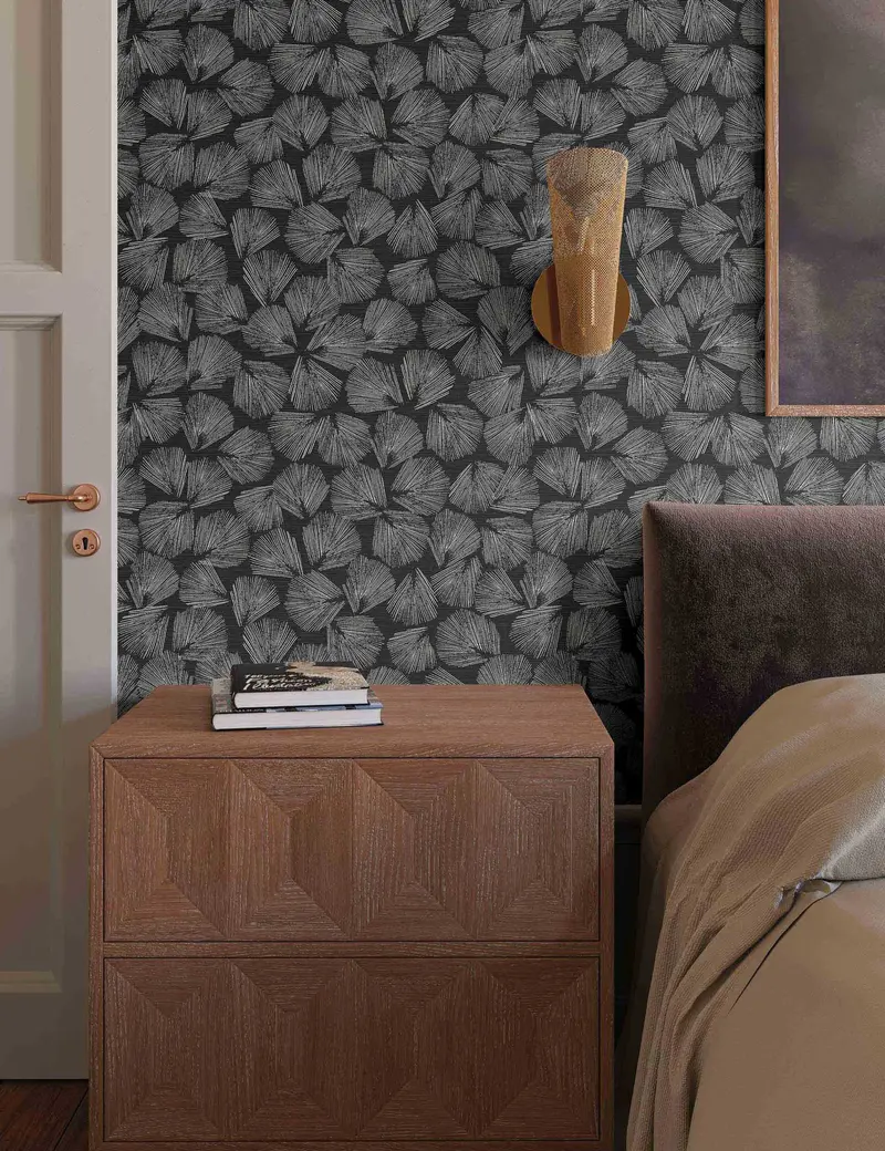 Elora Leaf Botanical Wallpaper – Christiane Lemieux Series 1