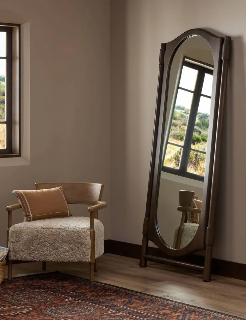 Elowyn Designer Floor Mirror By Amber Lewis For Four Hands 1