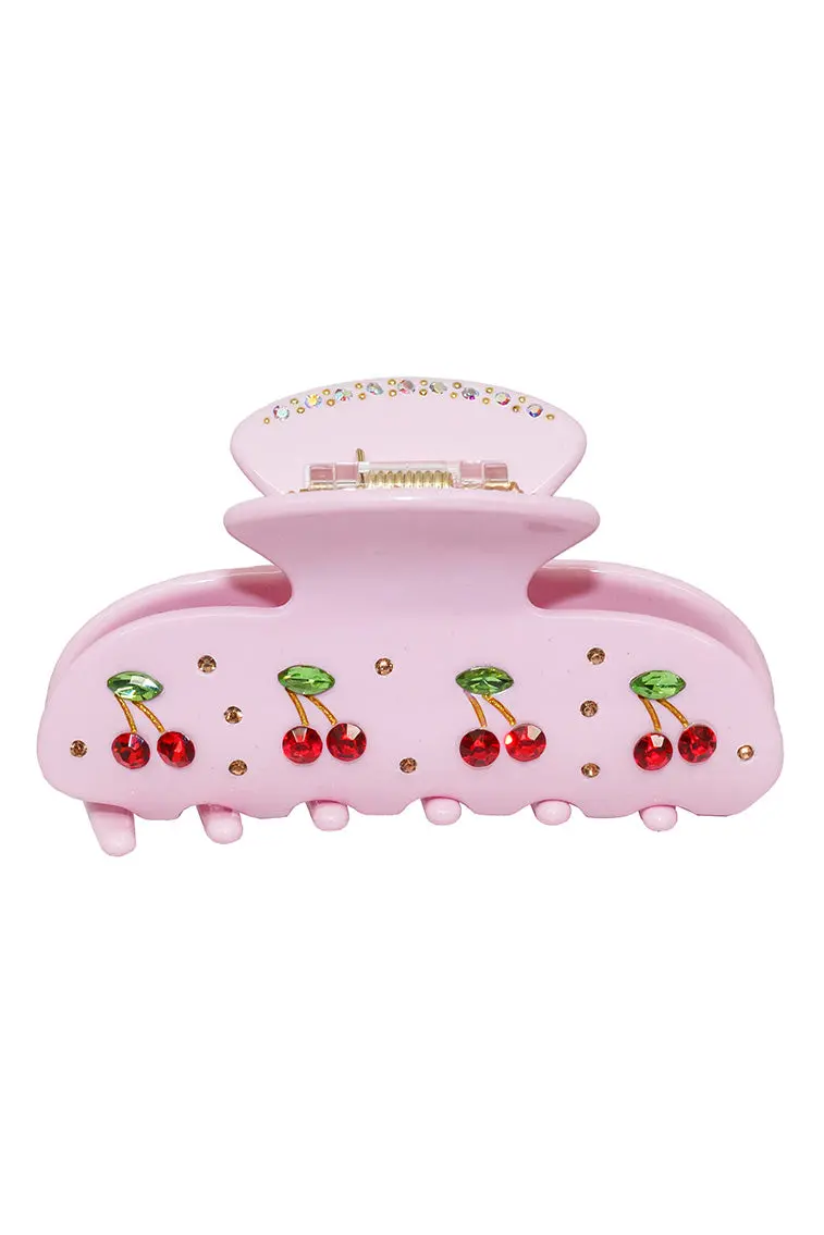 Emijay Pink Cherry Pie Hair Claw Clip 1