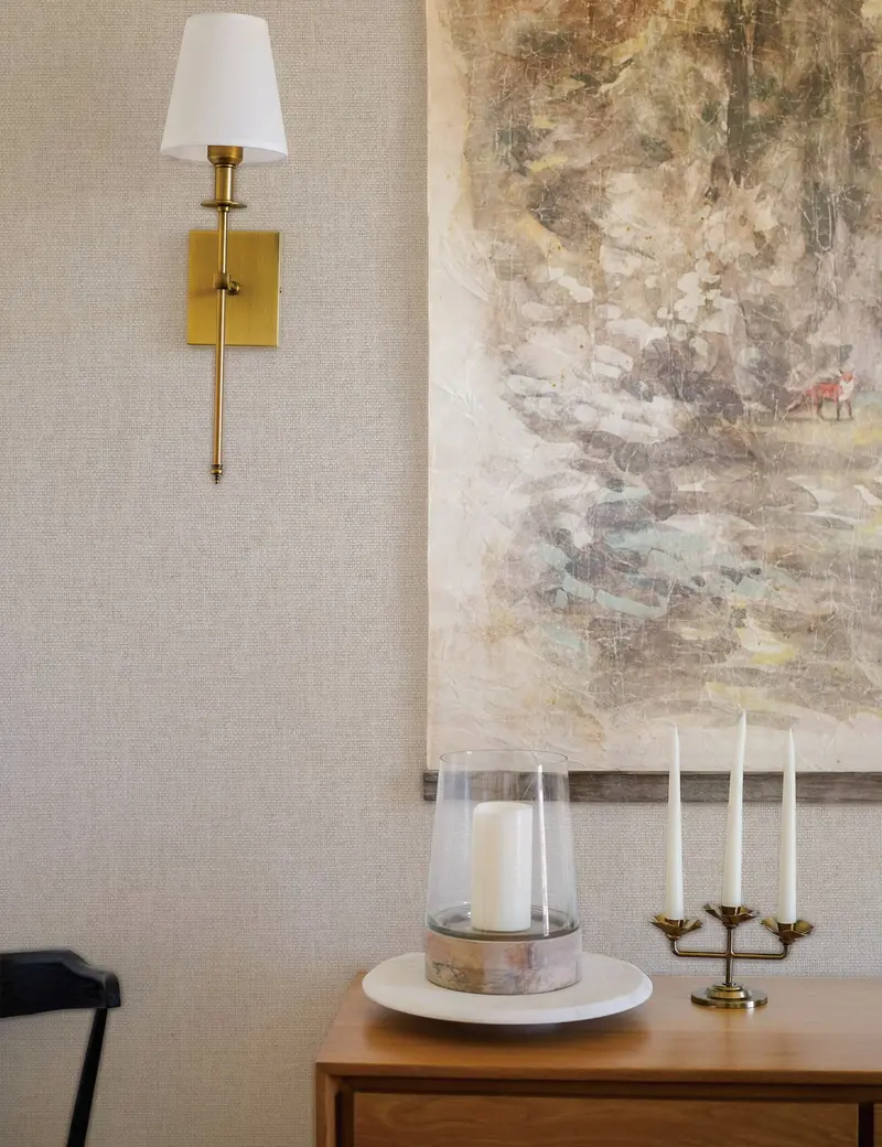 Faux Grasscloth Primitivo Texture Wallpaper – Jeremiah Brent Peel-And-Stick Line 1
