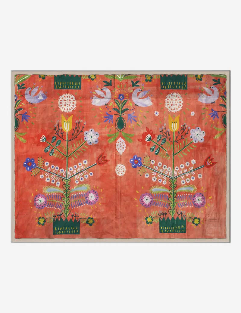 Fête I Celebratory Art Print – Paule Marrot Vintage Motif 1