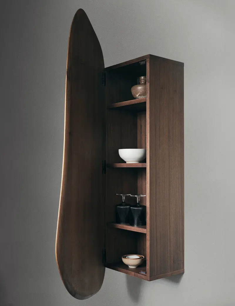 Feve Floating Wall Cabinet – Compact Ferm Living Organizer 1