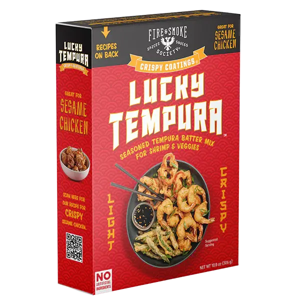 Fire & Smoke Society Lucky Tempura Coating Mix – Crispy Breading Alternative 1