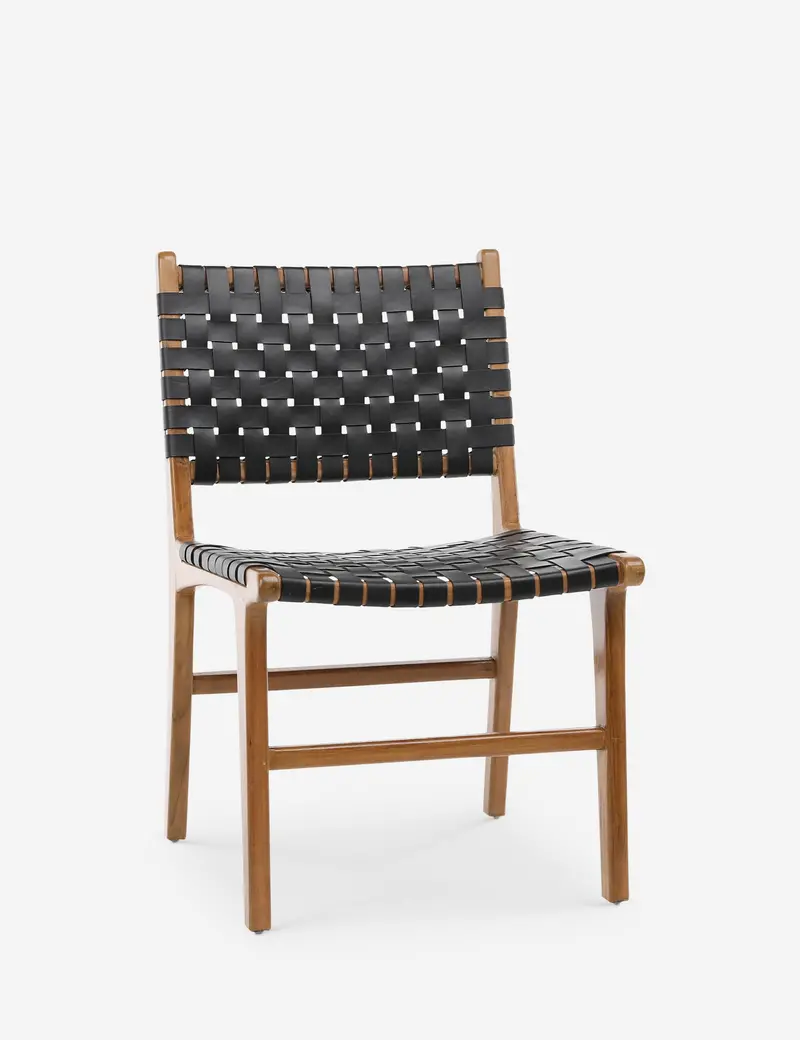Gallagher Leather Dining Chair – Mid-Century Inspired 1