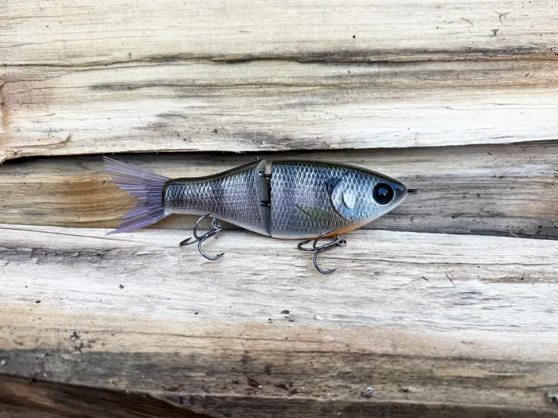 Garrett Customs Hand-Painted Clutch Swimbait Glide Baits 1