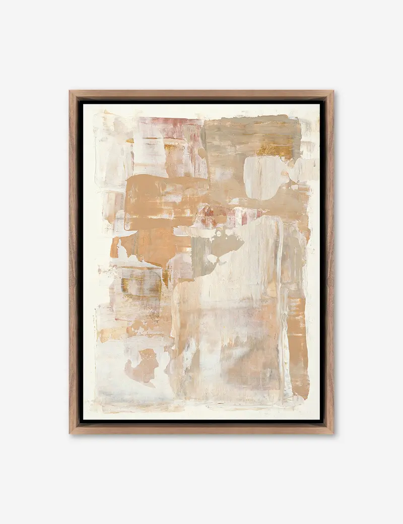 Glisten Textured Art Print By Elizabeth Sheppell 1