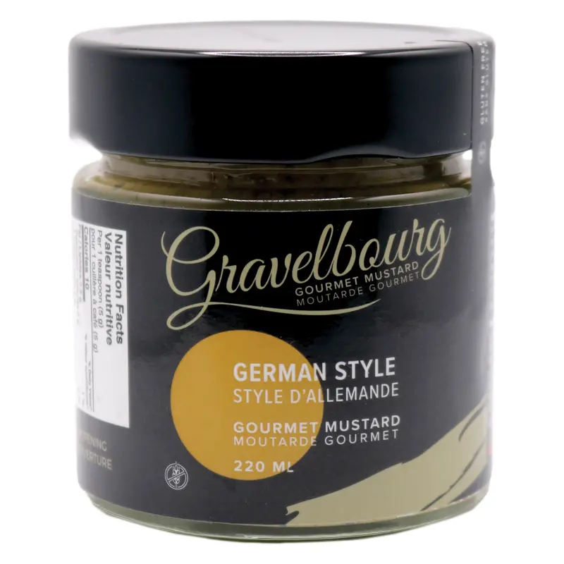 Gravelbourg Gourmet German-Style Mustard 1