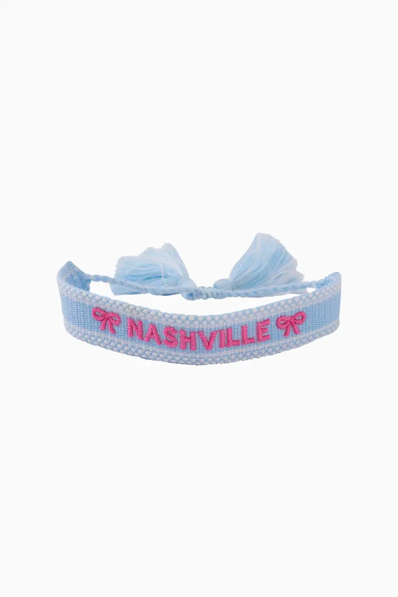 Handcrafted Nashville Woven Bracelet 1