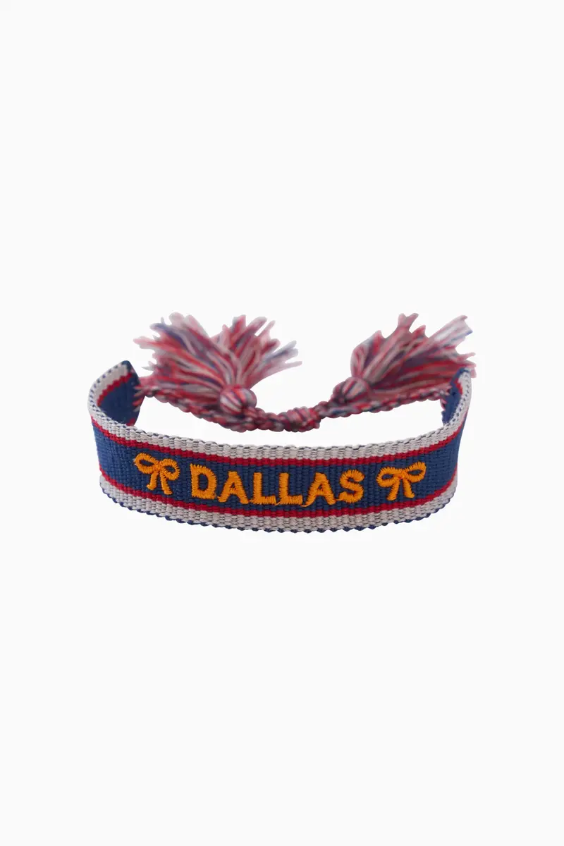 Handwoven Dallas Bracelet 1